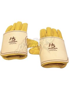 Luvas de Big Game em pele Hugo Silva Tam. L